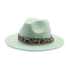 Berets Hat Fedoras Felted Hats Winter Autumn Women Men Solid Belt Casual Luxury For Fedora Wedding Accessories