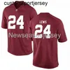 Cousu Alabama Crimson Tide # 24 Terrell Lewis Jersey Scarlet NCAA 20/21 Personnalisé n'importe quel numéro de nom XS-5XL 6XL