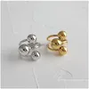 Band Rings Jewelry Ring Sier Color Special Designer Ball Geometric Cool Hip Hop Wide Rings Gold Fashion Finger Drop Delivery Dhakg