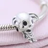 Il tallone in argento sterling 925 si adatta ai braccialetti con ciondoli per gioielli in stile europeo Pandora-Collezione di personaggi scolastici Elfo