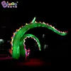 Tentacules de pieuvre gonflables nouvellement arrivées avec lumières jouets tentacule de calmar soufflé à l'air de sport pour la décoration d'événement de fête