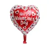 Happy Valentine Day Party Ballons 50 teile/los 18 zoll Aufblasbare Folienballon Hochzeit Valentinstag Ich Liebe Dich Globos Dekoration