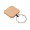 Reklam Display Equipment 60st Blank Square TROY KEYCHAIN ​​DIY NYCKEL TAG GENT 221130