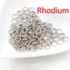 200 st/parti 7mm metall DIY smyckesfynd ￶ppna enstaka slingor hoppringar split ring f￶r smycken tillverkning