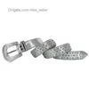 2022 Designer Belt Bb Simon Cinturón brillante con incrustaciones de cuentas de pedrería para hombres y mujeres con el mismo sello en la cintura personalidad elegancia moda