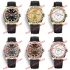 6 Model Watch 2813 Sports Automatic Machine 326235 Armswatch 42mm Dark Grey Dial 18k Rose Gold Black Rubber Strap White Black Chocolate Men's Watches 326238