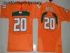 Custom Hurricanes Football Jerseys Harris Taylor Reed King Chaney Jr. Restrepo Smith Rambo Rousseau Thomas Kelly Osborn