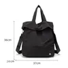 LL LL Handbag Women Women Counder Pass Backpack 19L Large Carty Crossbody Bag Bag Roblable Work Messenger Bage