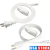 Switch Power Cable Wire for T5/T8 Switch Connector Cord 2Pin LED Extension Integrated Fluorescent Tube Lights 1FT 2FT 3.3FT 4FT 5FT 6FT 6.6 FT 100 Pack Crestech168