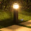 Thrisdar Extérieur Jardin Voie Pelouse Lumière E27 Villa Patio Pilier Lampe En Aluminium Paysage Parc Rue Borne