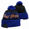 New 2022 Basketballl Beanies Team Knit Hat Berretto con risvolto 9 squadre Cappelli in maglia Mix and Match All Caps