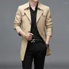 Men's Suits Oversized Single Breasted Blazers Men 5XL 6XL 7XL 2022 Spring Autumn Business Casual X-Long Suit Collar Khaki Coats
