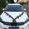 Decorative Flowers Wedding Car Decoration Headgear Flower Supplies Main Set White European Auxiliary Fleet