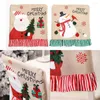 Chair Covers Christmas Stretch Cover Banquet Party Seat Table Back Dinners Home Decor Ornaments Xmas Gifts