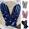 Glitter Winter Gloves Female Waterproof Thermal Fleece Lined Touch Screen Non-slip Full Finger Lady Gloves Ski Cycling Outdoor