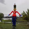 Parade Walking aufblasbarer Nussknacker-Soldat-Marionetten-Rucksack, bewegliches Cartoon-Kostüm für Erwachsene, Veranstaltungen im Freien