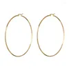 Hoop Earrings Sales Exaggerated Accessories Wholesale Fashion Simple Big Circle Punk Nightclub European Earring Jewelry For Women