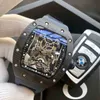 Luxe ontwerper zakelijke vrijetijds vrije heren gepersonaliseerd automatisch mechanisch horloge uitgehold mode multielement riem waterdicht l7399831