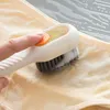 Multifunction Soft Bristled Liquid Shoe Brush Long Handle Brush Clothes Shoes Clothing Board Brushs Household Cleaning Tool zxf70
