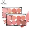 8 Kleurblush palet make -up Matte duurzame natuurlijke naakte huid blozen make -up rouge poeder blusher cosmetica paletten