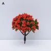 Dekoratif Çiçekler Yapay Kiraz Ağacı Bitkiler Çalılar Bonsai Küçük Simülasyon Potu Sahte Masa Saksılı Süsler Ev Dekorasyon