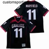 Movie version American football jerseys 11 Baker Mayfield Deandre Hopkins Friends Russell Wilson 12 Earl Thomas Tom Brady 13 Beamen Ezekiel