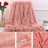 Blanket Throw Soft Warm 80x120cm Fluffy Shaggy Bed Sofa Bedspread Bedding Sheet 221130