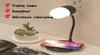 3 in 1 Flexible LED Desk Lamp USB Charging with Wireless Charger Bluetooth Speaker Table Light Smart Touch Dimmer Lighting Phone C2766949