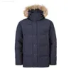 Heren donsparka's Topmerk Big Wolf Fur Parka Winterjas Arctic Navy Zwart Groen Rood Outdoor Hoodies Shipping04o0