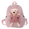 Backpacks Cartoon Plush Children Kindergarten Schoolbag Cute Animal Kids Gifts School Bags Baby Girls Boys 221129