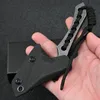 ML 6,18 tum mini-axlar Kniv och luckor Z-Wear Stone Wash Blade Full Tang Steel Handle Small Axe With Kydex Cutter Tools