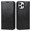 Retro Magnetic Folio Phone Hüllen für iPhone 13 12 Mini 11 Pro Max XR XR XS 7 8 plus SE2 SE3 Haltbarer Kartensteckplätze Leder Brieftasche Clutch Kickstand -Schutzschale