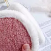 Earmolheadores de inverno para mulheres macios espetados aquecedores de orelha de orelha Coberta atrás da faixa de cabeça de cabeça de ciclismo ao ar livre.