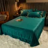 Bedding Define Winter Warm Warm Fabric Fabric Gold Luxury Borderyer Crystal Velvet Set Flannel Double Duvet Capa de cama de cama de linho 221129