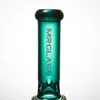 Narguilé Verre Bong Pipe À Eau 11 Pouces Trois Couleurs Bécher Bangs Ice Catcher Matériau Épais pour Fumer avec Bol De 14mm