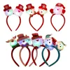 Рождественские украшения 18pcs Holiday Light Headsds Mite Head Hat Toppers Great Fun Frestive для ежегодных сезонов подарки 221130