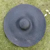 Breda randen hattar avslappnad stor diameter str￥hatt 70 cm f￤llbar sommarstil Sol kvinnors solskyddsmedel st￶der grossist
