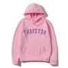 Trapstar Hoodies Otoño Invierno Moda Pareja Suéter con capucha Hombres y mujeres Sudadera con capucha Wild Casual Sports Pullover Sudadera