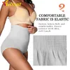 Womens Shapers Velssut Women Faja Colombianas Shapewear Panties Lower Belly Tummy Control Shorts Waist Trainer Body Shaper High 221130