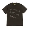 Herr t-shirts jag är ledsen s/s tee brev tryck t shirt män kvinnor bästa kvalitet svart brun vit t shirt tee graffiti t shirt t221130