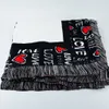 local warehouse 15 panel sublimation blankets with tassels blank Throw Blanketes for Heat Press blanket love Blanket