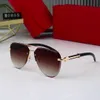 2023 Fashion Classic design Polarized Luxury Sunglasses For Men Women Pilot Sun Glasses UV400 Eyewear Metal Frame Polaroid Lens 0855 With LOGO box and Case 7 colors