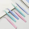 clamp 36 pcslot creative macaron clip cute diy tool account accound toeezers sticker divel clips Office School Schools Schools Wholesale 221130