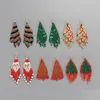 Dangle Chandelier Christmas Fashion Jewelry Beaded Tassels Dangle Earrings Handwoven Xmas Tree Santa Claus Colorf Rice Beads Drop D Dhjb0