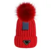 Stilista uomo berretto invernale di alta qualità unisex lavorato a maglia cappello caldo di cotone classico berretto sportivo berretti da donna casual berretti da esterno 6 colori A-6