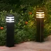 Thrisdar Extérieur Jardin Voie Pelouse Lumière E27 Villa Patio Pilier Lampe En Aluminium Paysage Parc Rue Borne