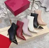 Women039s Short boots top quality Real leather high heel shoes female Classic Design ankle boot ladies comfortable Fashion boot1502525