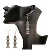 Dangle Chandelier Womens Retro Long Gold Jhumka Dangle Earring Indian Jewelry Classic Bells Tassel Drop Earrings Delivery Dhv6Y