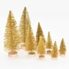 Christmas Decorations 27Pcs/set Mini Tree Pine For Home Navidad Xmas Ornament Year Decor Kids Gift DIY Craft 221130