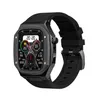 Smart Braps Dual Color Armor Integrated Case Cover Silicone Band Modification Kit Fit Iwatch 8 7 6 5 4 SE ремешок для Apple Watch Series 8 7 45 мм 44 мм